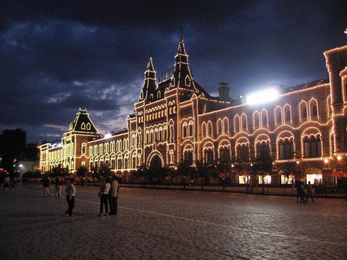адрес на човека в Москва червен площад